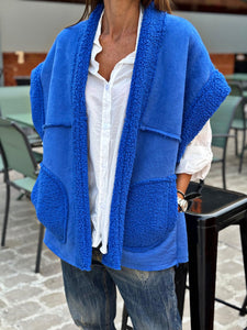 Blouson sans manche LOOMY Bleu électrique