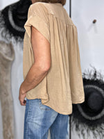 Charger l'image dans la galerie, Blouse DANY Camel

