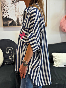 Chemise TAKE ME TO PARIS Marine