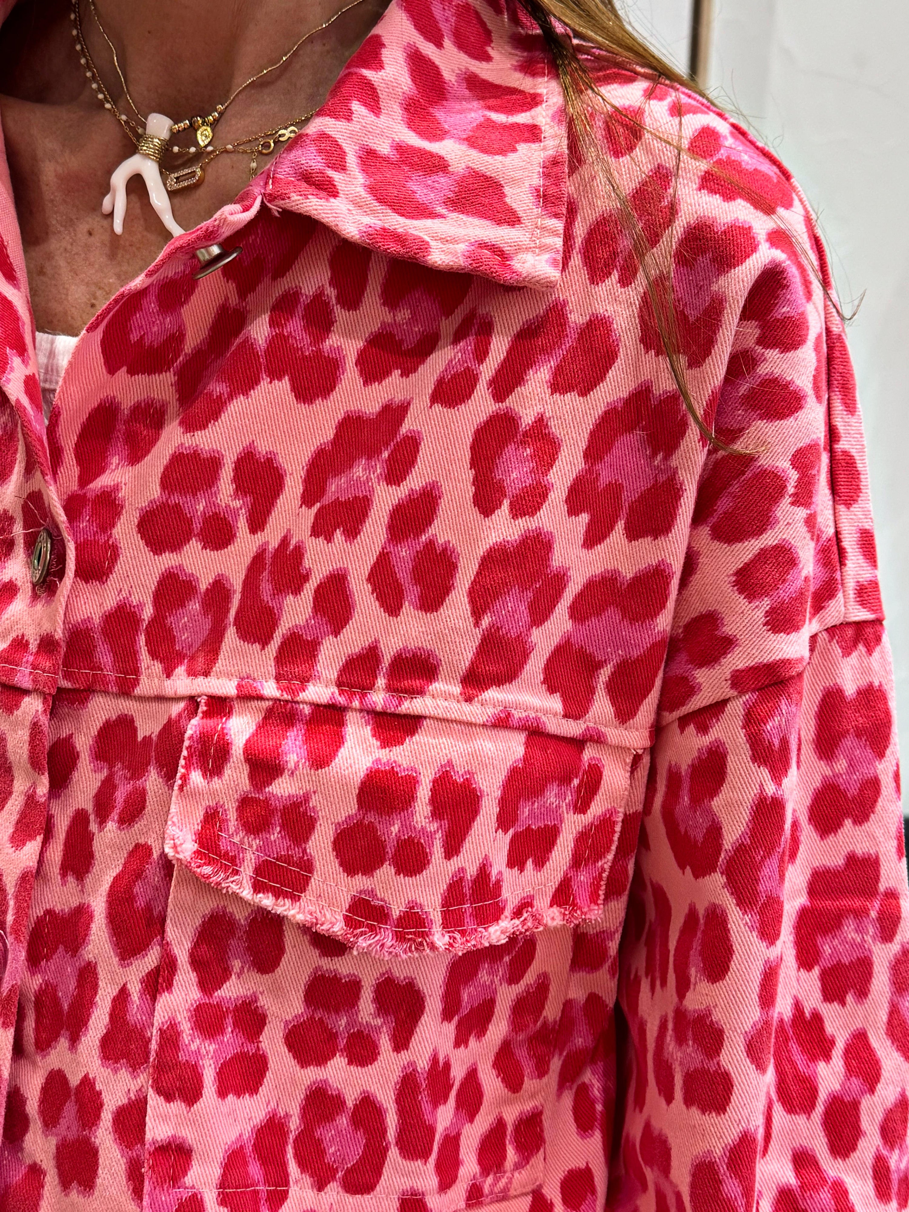Veste FAUVE Rouge/Fuchsia