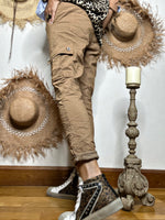 Charger l&#39;image dans la galerie, Pantalon GABY Camel
