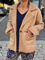 Charger l&#39;image dans la galerie, Blouson RIO Camel clair
