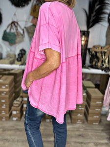 Top VANILLE Fuchsia