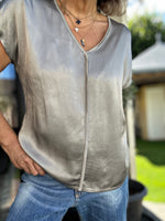 Charger l'image dans la galerie, Top LIVIA Taupe
