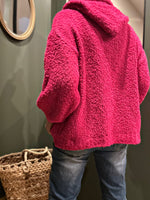 Charger l&#39;image dans la galerie, Pull à capuche RIVA Fuchsia
