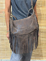 Charger l'image dans la galerie, Sac à franges SANA Moka
