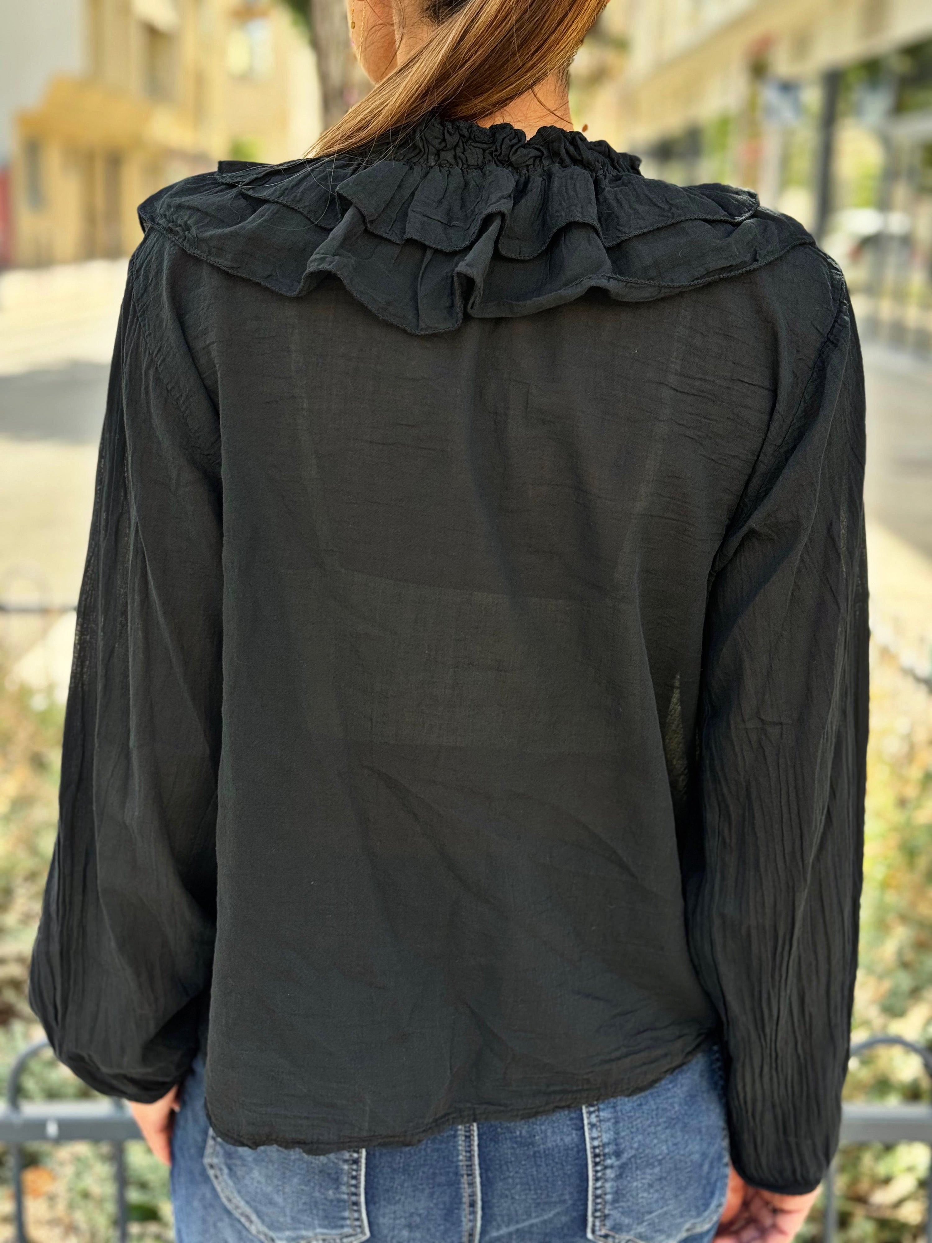 Blouse SERENA Noir