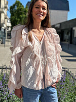 Charger l&#39;image dans la galerie, Chemise NINA Rose poudré
