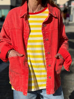 Charger l'image dans la galerie, Veste/Surchemise Corail effet délavé - NYSA
