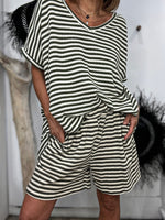 Charger l'image dans la galerie, Ensemble short SUNNY Kaki
