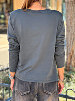 Charger l'image dans la galerie, Tee shirt KALI Gris anthracite
