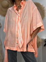 Charger l'image dans la galerie, Chemise CHARLIE Orange fluo
