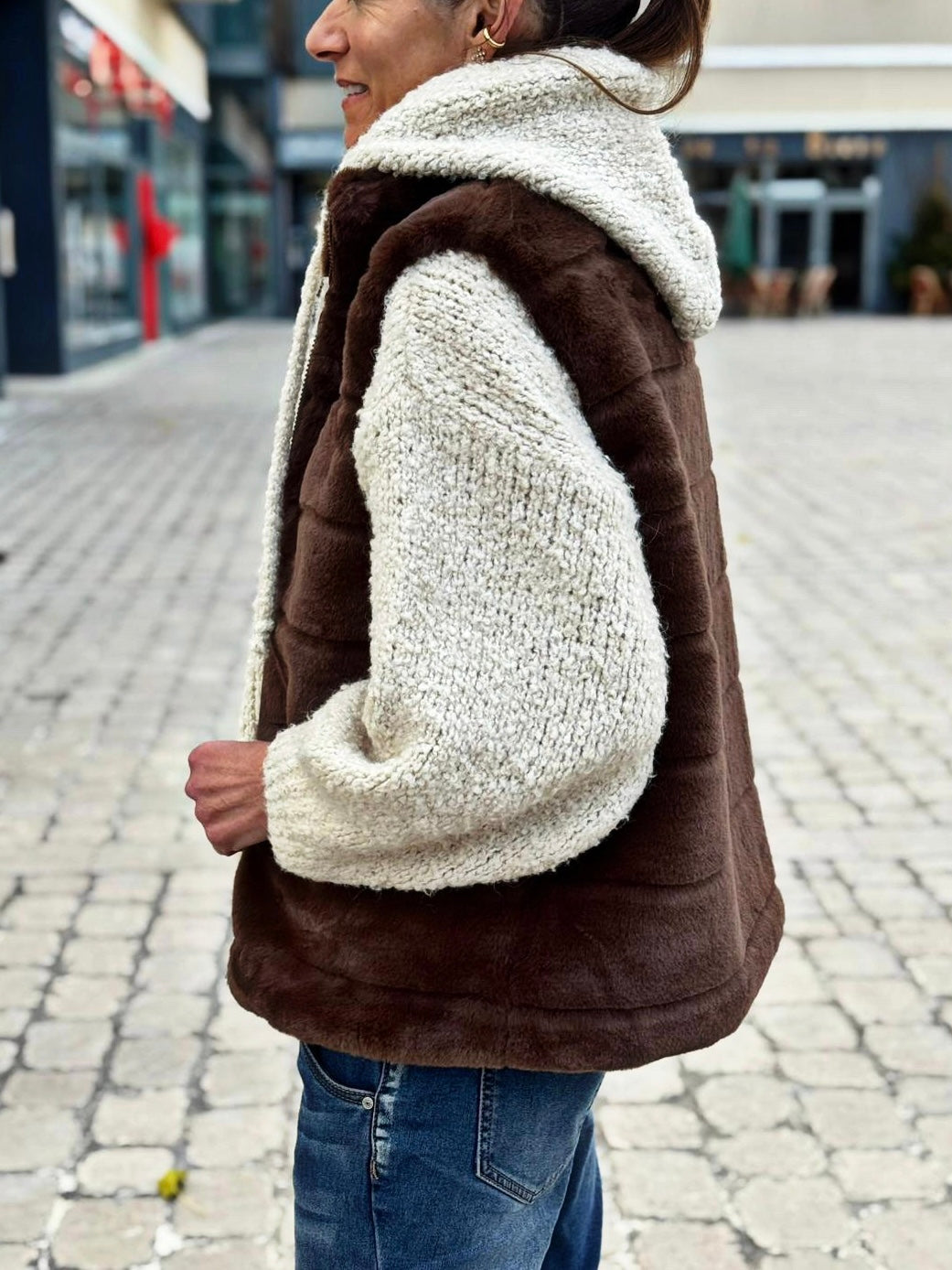 Gilet LIVO Choco