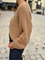 Charger l&#39;image dans la galerie, Pull LOU Camel
