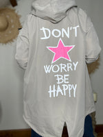 Charger l'image dans la galerie, Blouson léger BE HAPPY Beige
