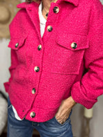 Charger l&#39;image dans la galerie, Blouson GAB Fuchsia
