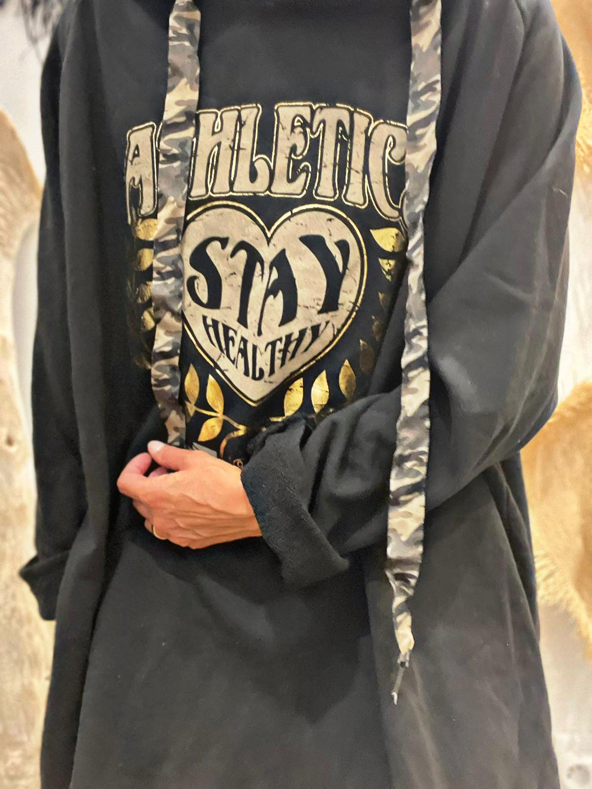 Sweat à capuche DYNA Noir