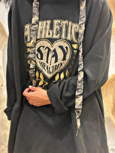 Sweat à capuche DYNA Noir
