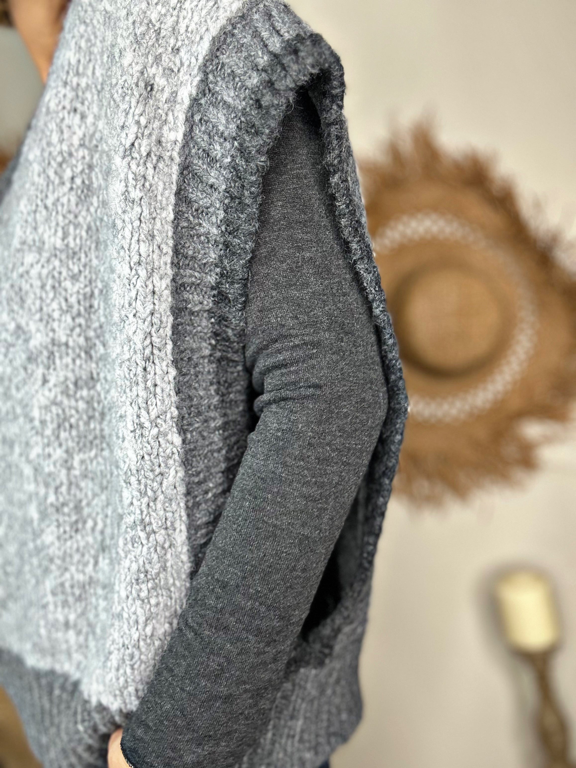 Pull sans manche PALENCIA Gris