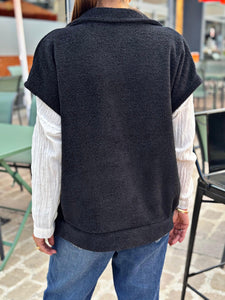 Veste sans manches LYNA Noir