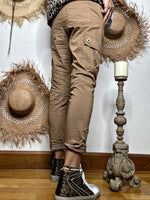 Charger l&#39;image dans la galerie, Pantalon GABY Camel
