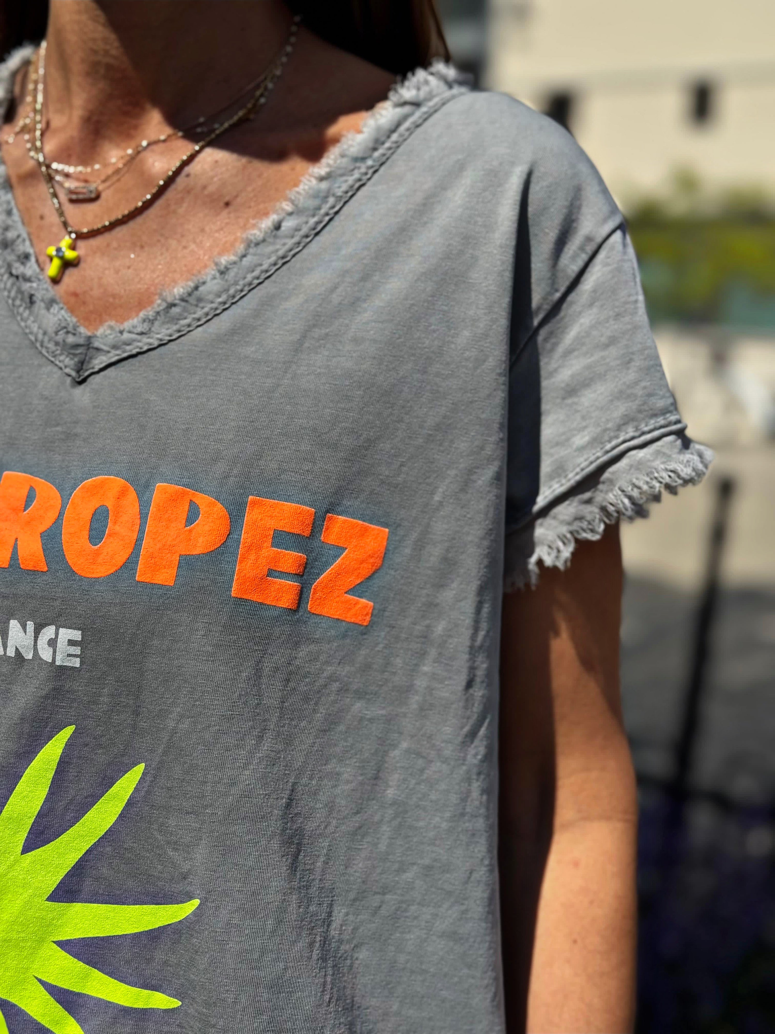 Tee shirt ST-TROPEZ Gris