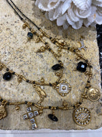 Charger l&#39;image dans la galerie, Collier CAELI Noir

