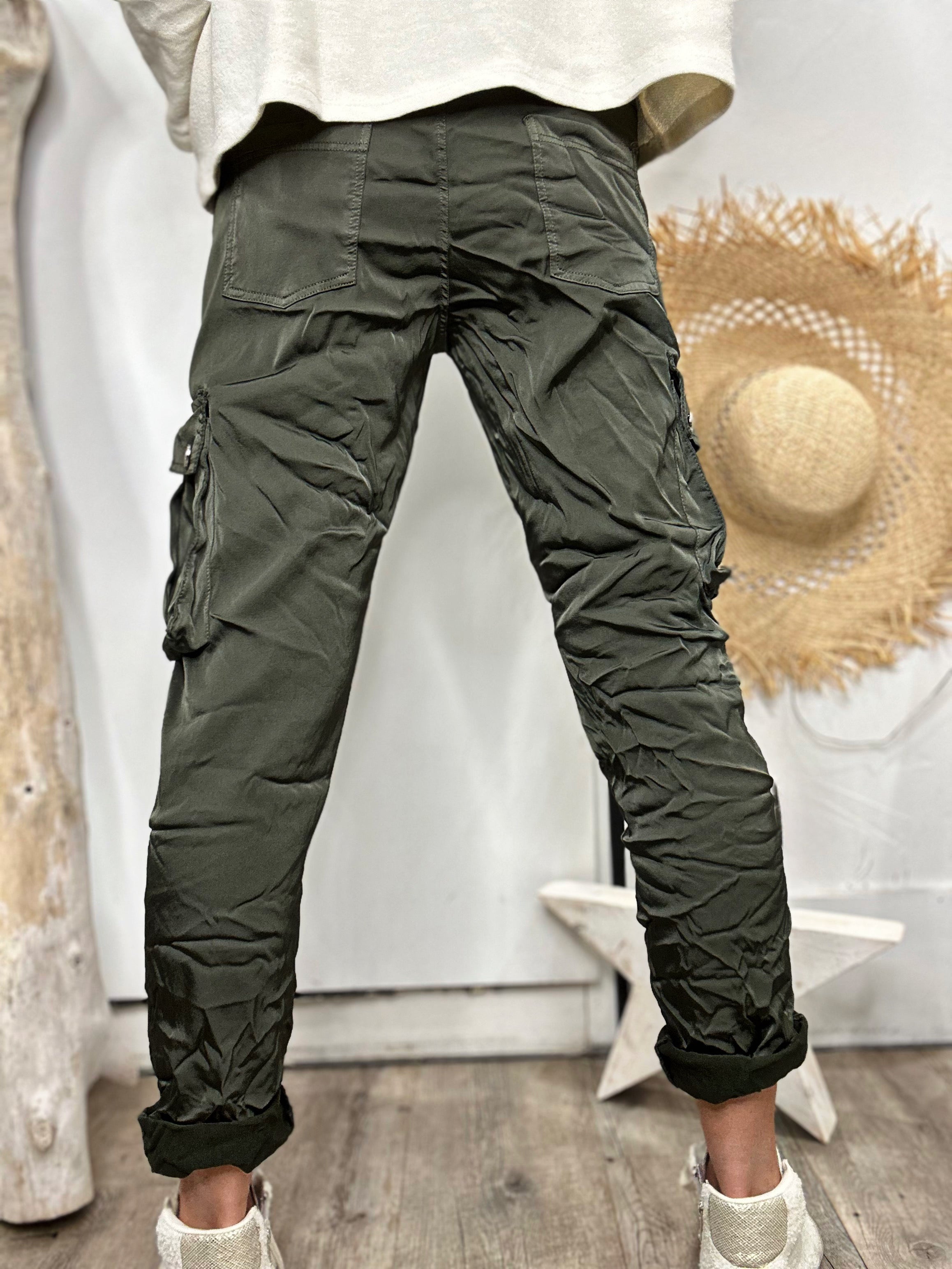 Pantalon CARGO Kaki