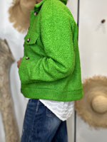 Charger l'image dans la galerie, Blouson bouclette GAB Vert
