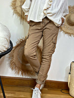 Charger l&#39;image dans la galerie, Pantalon GABY Camel
