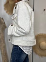 Charger l'image dans la galerie, Blouson bouclette GAB Ecru
