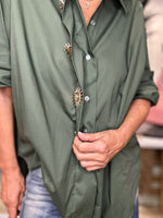 Charger l&#39;image dans la galerie, Chemise SOLYA Vert
