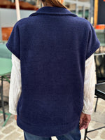 Charger l&#39;image dans la galerie, Veste sans manches LYNA Marine
