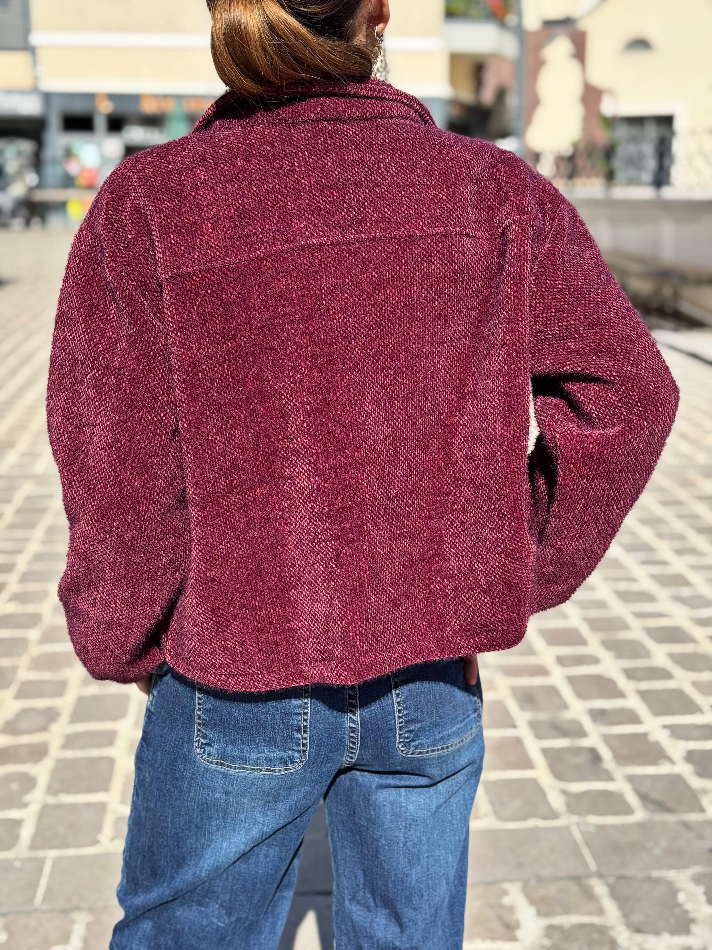 Veste MARGOT Bordeaux