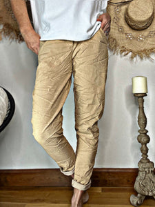 Pantalon magique TALLY Camel