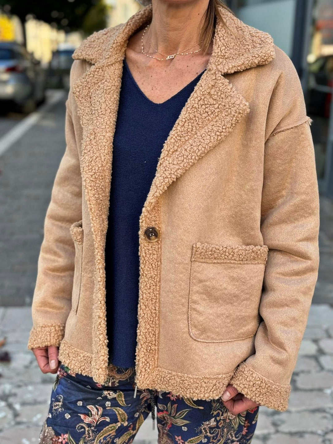 Blouson RIO Camel clair