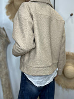 Charger l'image dans la galerie, Blouson bouclette GAB Camel clair
