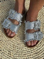 Charger l'image dans la galerie, Sandales ELVIRA Argenté
