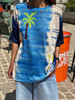 Charger l&#39;image dans la galerie, Tee shirt PALMIE Bleu marine
