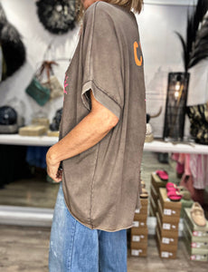 Tee shirt CIAO BELLA Choco