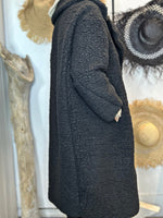 Charger l&#39;image dans la galerie, Manteau FLOCON Noir
