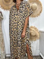 Charger l'image dans la galerie, Robe chemise ICONIC Camel
