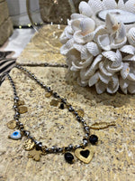 Charger l&#39;image dans la galerie, Collier SIA Noir
