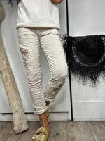 Charger l'image dans la galerie, Pantalon magique Beige - EMMA
