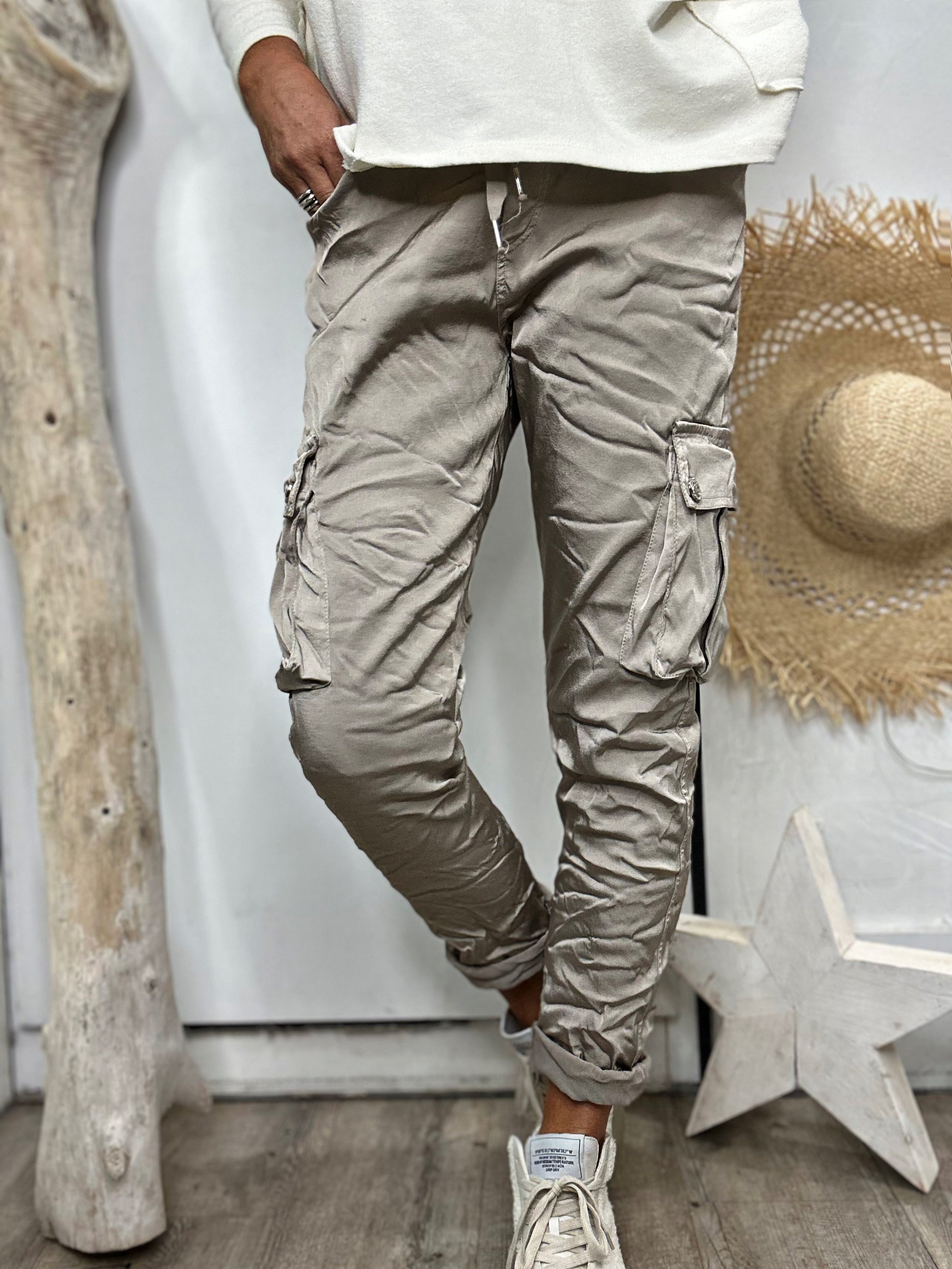 Pantalon CARGO Beige