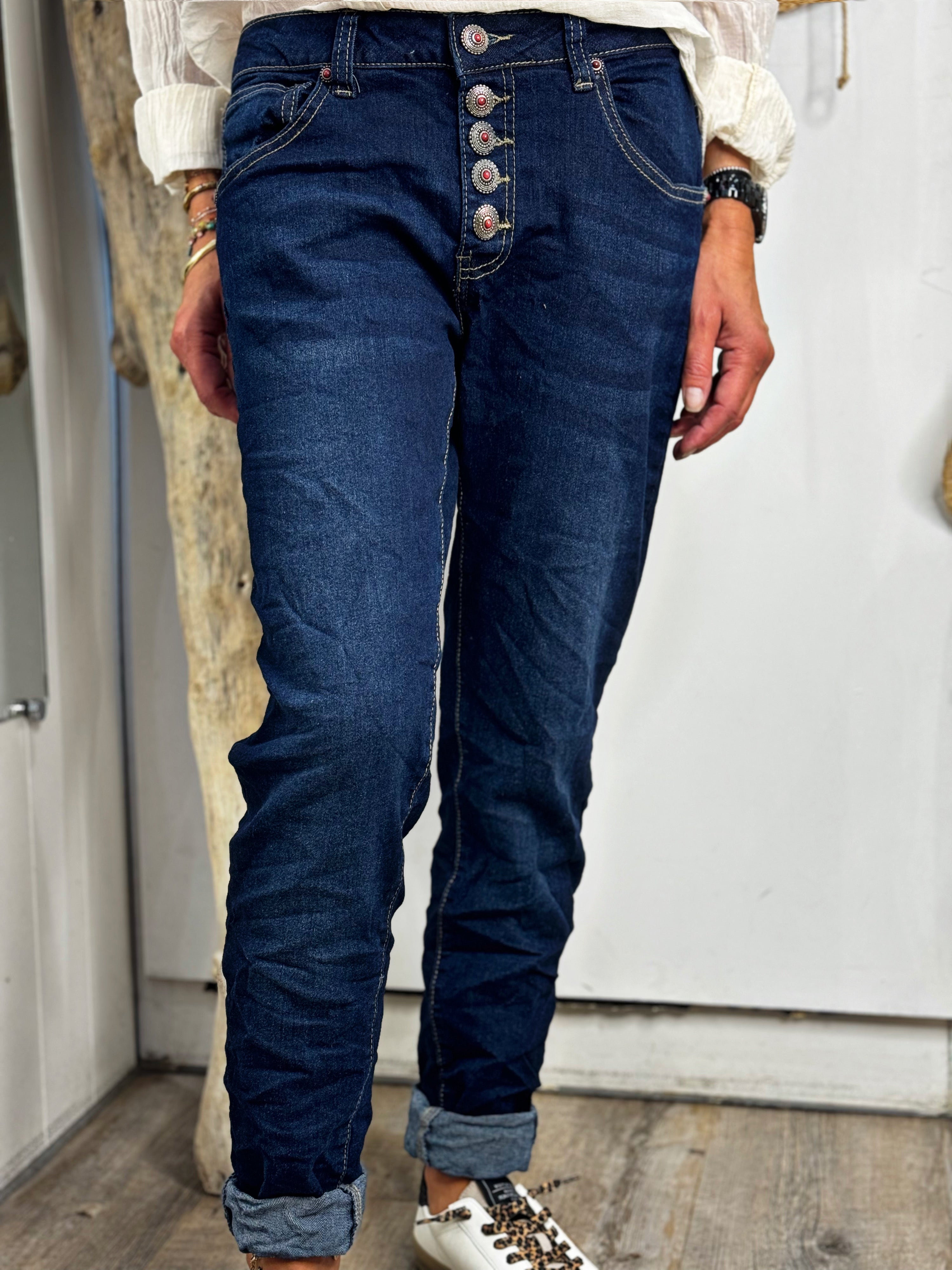 Jeans JASON Bleu foncé