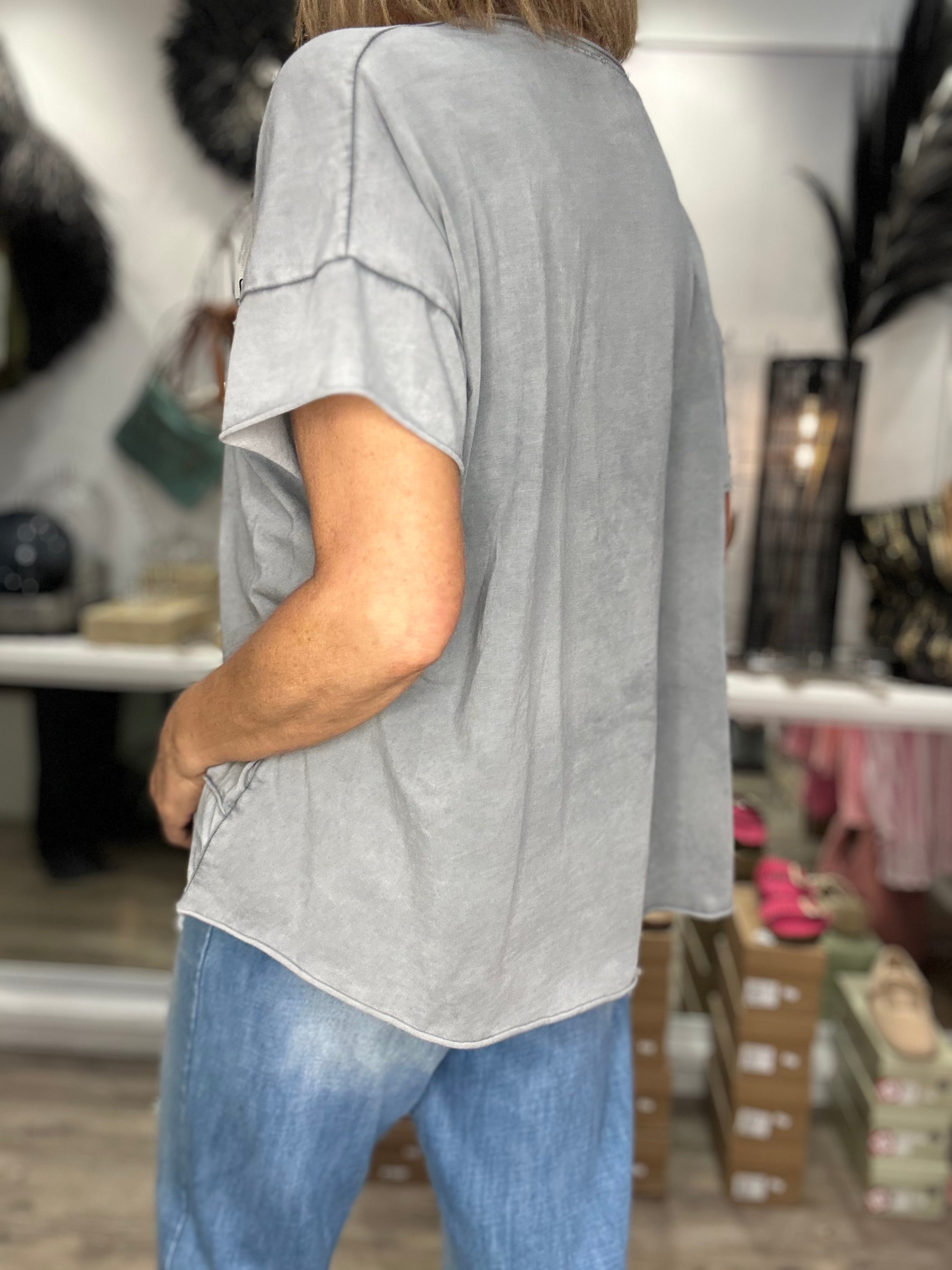 Tee shirt BOHEMIA Gris