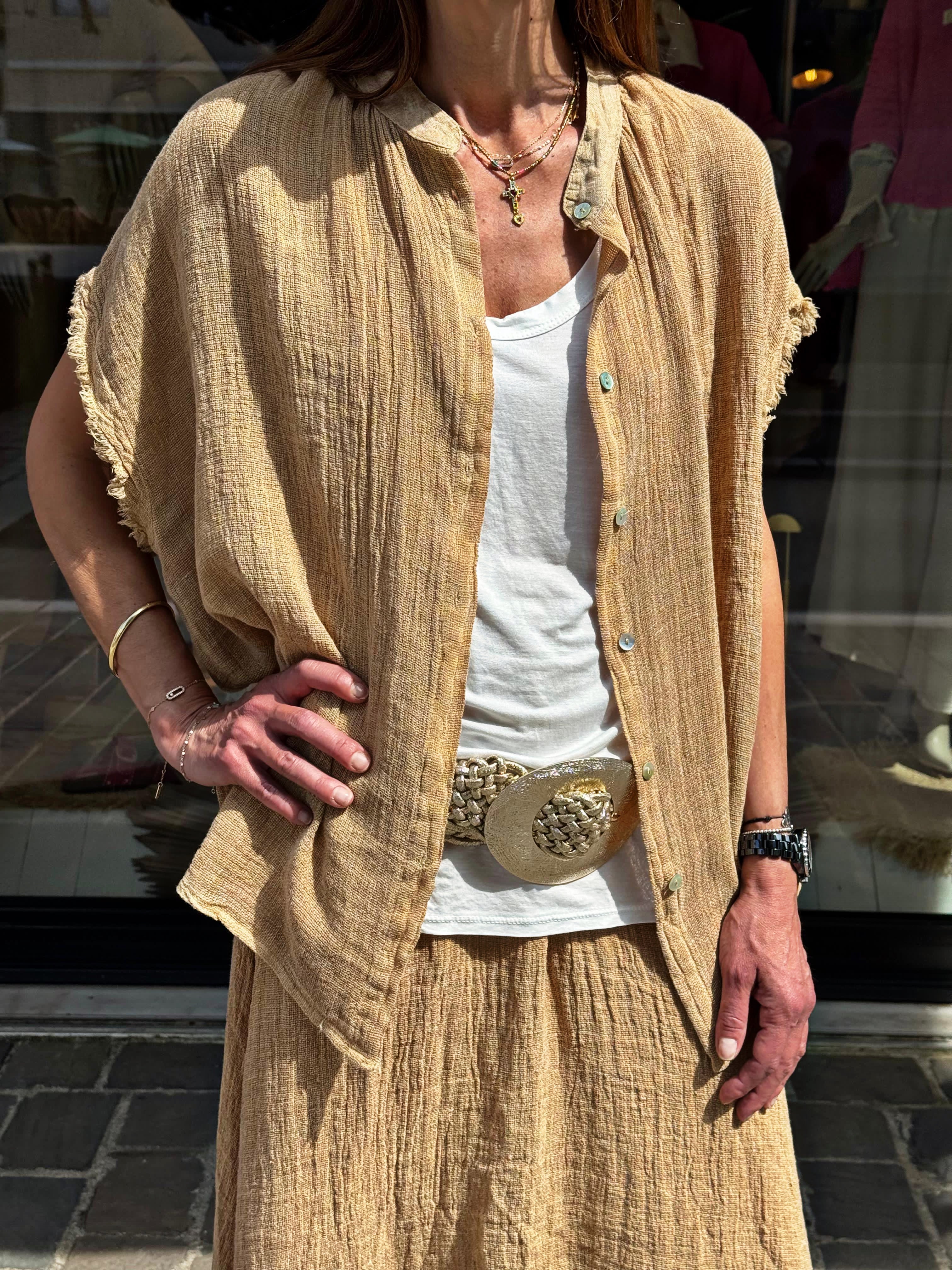 Top PAOLO Camel