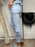 Charger l'image dans la galerie, Pantalon magique Bleu - EMMA
