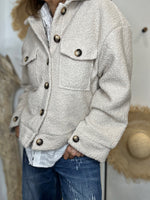 Charger l'image dans la galerie, Blouson bouclette GAB Beige
